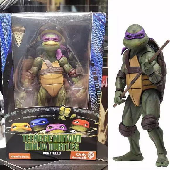 Teenage Mutant Ninja Turtles 1990 Movie Version TMNT Limited Edition 7-inch Action Figure Model