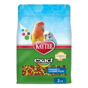 Kaytee Exact Rainbow Parakeet & Lovebird Bird Food, 2 lb