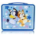 thumbnail image 3 of Fast Forward Bluey Lunch Box for Kids | Bluey Tin Lunchbag for Boys, Girls, Unisex | Tin Lunchbox Storage, Toddler Snack Box, Bookbag Accessory | Ages 3+, 3 of 5