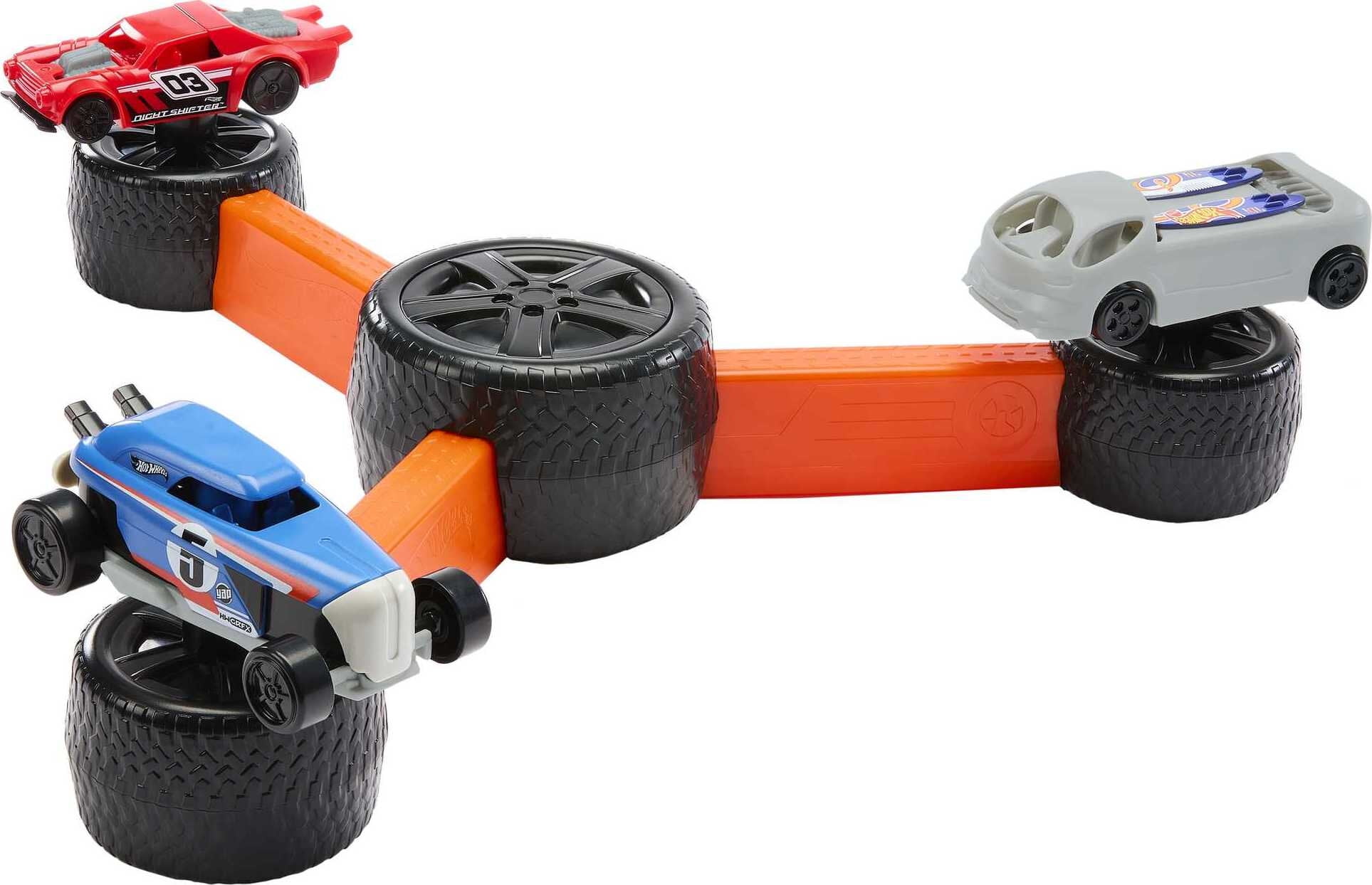 Hot Wheels Build ‘n Slam Kids Games, Car Game, Family Game Night