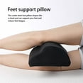 thumbnail image 3 of Inteprter Cojín para pies debajo del escritorio, cómodo reposapiés de esponja, almohada inferior, accesorios de apoyo relajantes para Muebles de oficina en casa, 3 of 6