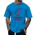 thumbnail image 1 of Playeras De Bambu Para Hombre, Camiseta De Manga Corta Con Cuello Redondo Y Estampado De Moda Francesa 2024 Para Hombre, 1 of 4