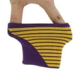 thumbnail image 5 of Unique Bargains 1 Pc Close-fitting Wristbands Perspiration-wicking Sports Wristband Sport Purple Sunflower Yellow, 5 of 6