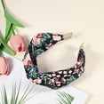 thumbnail image 6 of Unique Bargains 1 Pc Fashion Printed Knotted Headwrap for Women for Girls 5.91"x2.56" Blue, 6 of 6