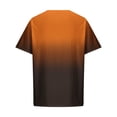 thumbnail image 5 of Fancifize Mens Big and Tall Button Down Shirts Short Sleeve Casual Gradient Printed Hipper Shirt Summer Hawaiian Beach Tops, 5 of 5