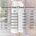 thumbnail image 6 of FRSASU Women's 100% Cotton High Waisted Wide Leg Palazzo Pants Casual Lounge Boho Flowy Pants with Pockets Light Blue-A, 6 of 9