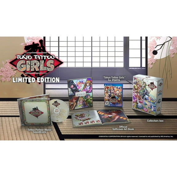 Tokyo Tattoo Girls - Limited Collector's Edition [PlayStation PS Vita] NEW