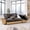 Gray, variant on Resenkos Convertible Sleeper Sofa Couch, Double Folding Sofa Bed, Storage Ottoman, Arm Box/Drawer, Drop-Down Table - Beige