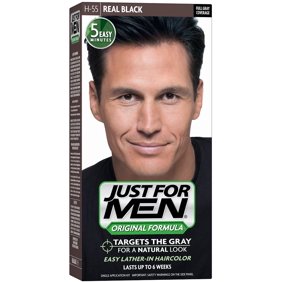 Just For Men Hair Color H 55 Real Black 1 Each Pack Of 2