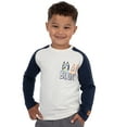 thumbnail image 3 of Bluey Boys Long Sleeve Top Off White Sizes 2-8, 3 of 5