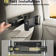 Car Ipad Holder Backseat Kids Car Headrest Tablet Mount Holder Stretchable Backseat Tablets Stand for Kids Compatible with iPad Air Mini/Cell Phone/Galaxy Tab/Switch Lite or Other 4.7-11 Device