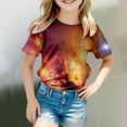 thumbnail image 2 of TZEWGL Tees For Toddler Short Sleeve Printings Round Neck Clothing For Newborns size 12-13T, 2 of 4