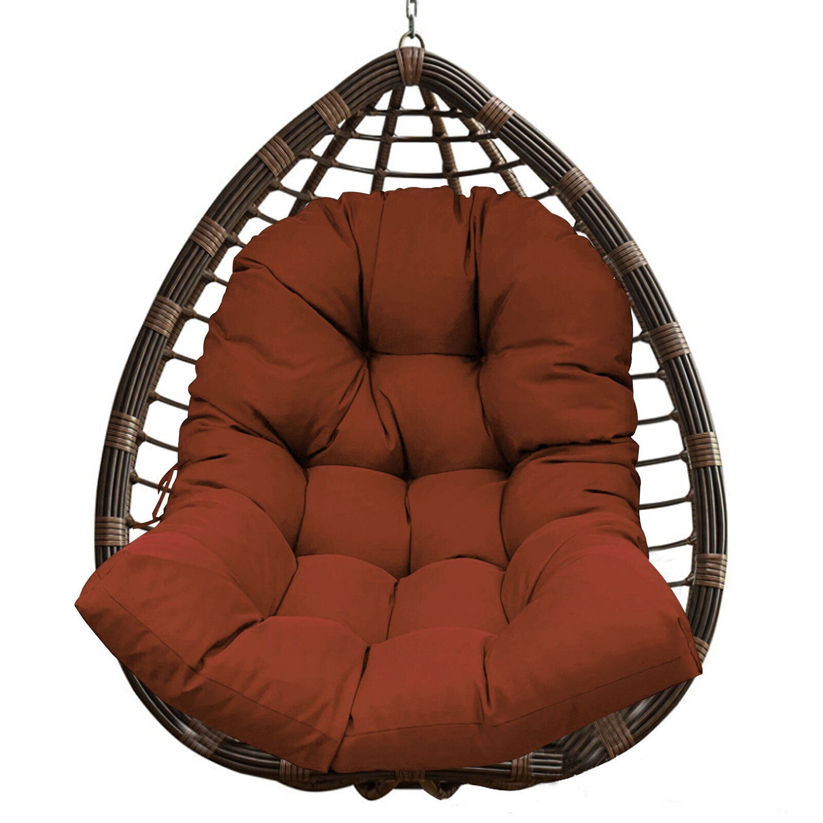 CFMZ Egg Chair Cushion Replacement, Thicken Swing Hanging Basket Seat  Cushion, Outdoor Hanging Hammock Chair Cushion Pads, Washable Hanging Egg  Chair