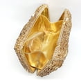 thumbnail image 2 of StyleSack Leaf-Shaped Crystal Clutch Bag for Women, Luxurious Evening Purse - Trendy Party Wedding Handheld Crossbody Bag, 2 of 9