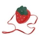 thumbnail image 1 of 1 bolso bandolera moderno con cremallera y diseño de fresa., 1 of 5