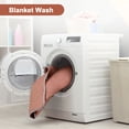 thumbnail image 4 of Electric Heating Blanket 63x31.5in Soft Flannel Heated Blanket with 9 Temperature Settings & 4 Timer ETL Certified Machine Washable for Bed Sofa OfficeBrown, 4 of 6