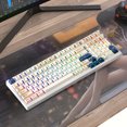 thumbnail image 2 of Teclado RGB para jugadores teclado inalámbrico tipo C compatible con Bluetooth teclado personalizado, 2 of 9