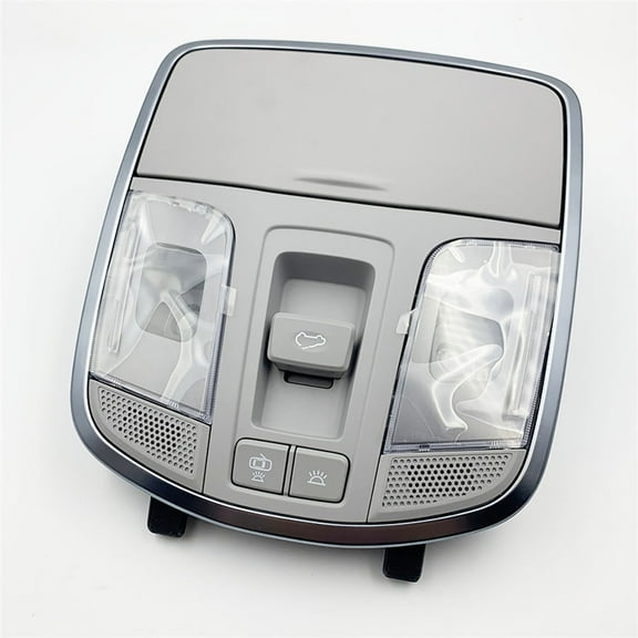 Car Overhead Console Lamp Assembly for Hyundai Tucson 2015-2018, with Sunroof Map Lamp Replacement Parts for Hyundai Sonata 2015 Model,OEM 92810-C3100-light grey