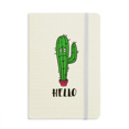 thumbnail image 1 of Hello Cactus Art Deco Fashion Notebook Official Fabric Hard Cover Classic Journal Diary, 1 of 3