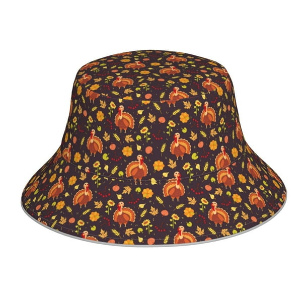 Balery Turkey Bird Sombreros para el sol para hombre y mujer, sombrero de pescador con UPF 50+