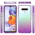 thumbnail image 2 of Mantto LG Stylo 6 Case, Front & Back 360 degree Full Body Protective Gradient Color Bumper Shockproof Slim Hybrid Back Soft Silicone Rubber TPU Bumper Clear Phone Case for LG Stylo 6 Case - Purple, 2 of 8
