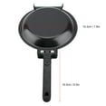 thumbnail image 6 of Double Side Titanium Steel Coating Flip Frying Pan Pancake Maker Household Kitchen Cookware, 6 of 12
