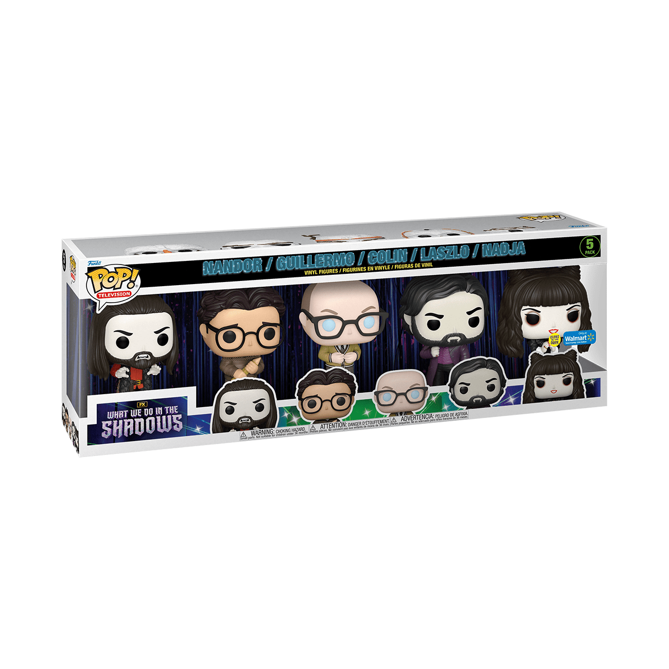 Funko Pop! TV What We Do in the Shadows 5 Pack Vinyl Figures (Walmart Exclusive)