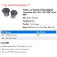 thumbnail image 2 of Front Lower Control Arm Bushing Kit - Compatible with 1985 - 2005 GMC Safari RWD 1986 1987 1988 1989 1990 1991 1992 1993 1994 1995 1996 1997 1998 1999 2000 2001 2002 2003 2004, 2 of 2