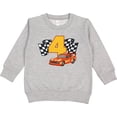 thumbnail image 2 of Inktastic Number Four Race Car Toddler Sweatshirt, 2 of 4