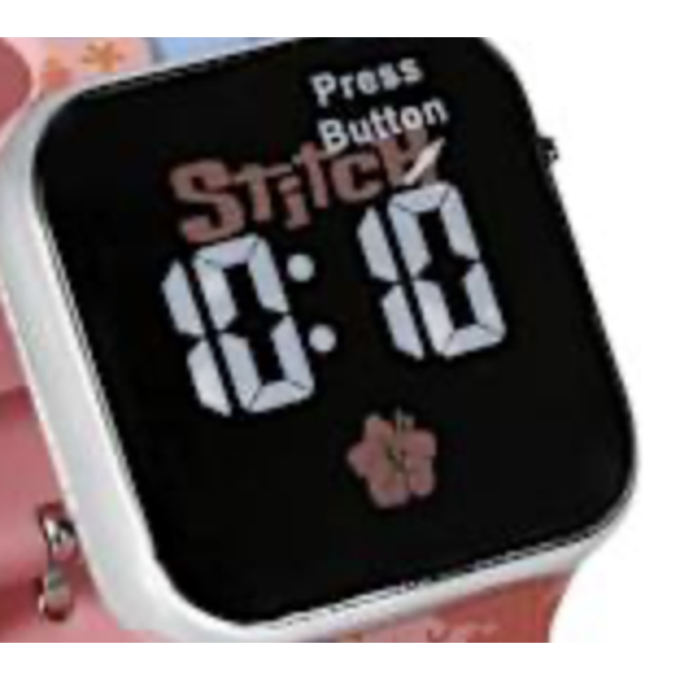 Disney Stitch LED Watch Square - Walmart.com