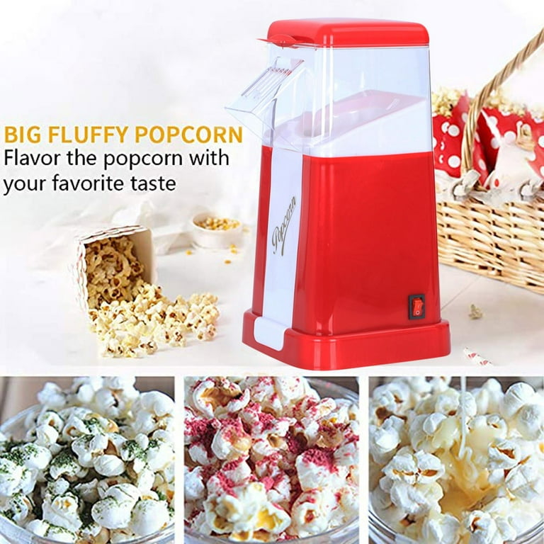 VerPetridure Automatic Kitchen Home Mini Popcorn Machine Popper Popcorn