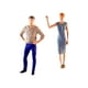 thumbnail image 5 of Figuras de mujeres y hombres Hugo Pintadas a Mano 1/64 2 uds Caqui, 5 of 10