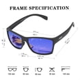 thumbnail image 3 of Gafas de Sol Flotantes Polarizadas para Pesca maivnz MZ871 para Hombre, 3 of 6