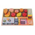 thumbnail image 1 of Play Cutting Food Kitchen Toy, Develop Patience Fruits Suitable Size Vegetables Pretend Play Food Cutting Set  For School Use, 1 of 8