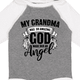 thumbnail image 4 of Inktastic My Grandma Was So Amazing God Made Her an Angel Boys or Girls Long Sleeve Baby Bodysuit, 4 of 5