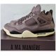 thumbnail image 1 of Ni - ke Size 11.0 - Jordan 4 Retro x A Ma Maniere Mid Violet Ore, 1 of 5