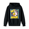 thumbnail image 5 of Halloween Hoodies for Toddler Girls Cartoon Stationery Print Long Sleeve Y2K Pullover Sweatshirts Tops Size 3-4T, 5 of 7