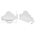 thumbnail image 2 of unbranded Estante Decorativo De Pared Plástico Con Forma De Nube Para Organizar Y Exhibir, 2 of 8