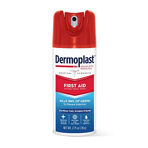 Dermoplast First Aid Spray, Analgesic & Antiseptic Spray for Minor Cuts