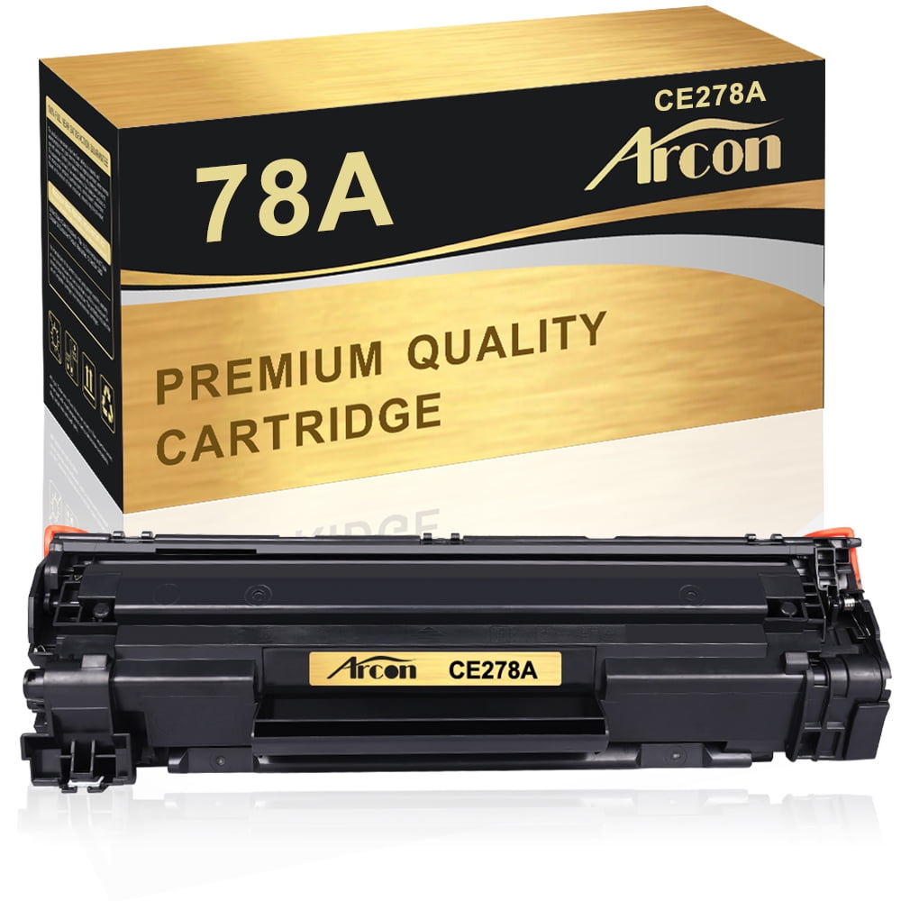 Black, 2-Pack Arcon Compatible Toner Cartridge Replacement for HP 78A CE278A Toner HP Laserjet 1536dnf MFP P1606dn 1606dn P1606 HP Laserjet MFP M1536dnf P1566 P1560 Toner Cartridge Printer Ink