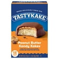 thumbnail image 2 of Tastykake Peanut Butter Kandy Kakes, 12 Count, 6 Packs of 2 Chocolate and Peanut Butter Snack Cakes, 2 of 13