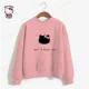thumbnail image 4 of 2024 Nuevas sudaderas con capucha de HELLO KITTY con estampado de dibujos animados a la moda para mujer, sudaderas de manga larga estilo Harajuku, sudaderas para mujer, 4 of 5