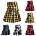 thumbnail image 6 of Ana Scottish Mens Kilt Traditional Highland Dress Skirt Kilts Tartan Plaid Skirt, 6 of 9