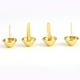 thumbnail image 1 of 50 Uds Tachuelas Redondas MetalPurse Pies Cabeza de Clavo Monedero Bolso Cono Pies Cabeza de Clavo Stud Spike Cuero Suministros para Manualidades Manualidades DIY ANGGREK Otros, 1 of 8