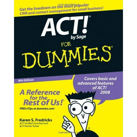 Pre-Owned Act! by Sage for Dummies (Paperback) 0470192259 9780470192252