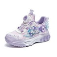 thumbnail image 3 of Kids LED Light Up Sneakers Girls Running Shoes Lightweight Sport Outdoor Walking Shoes for Girls Christmas Birthday Children Show Gift (Toddler/Little Kid/Big Kid) ﻿, 3 of 9