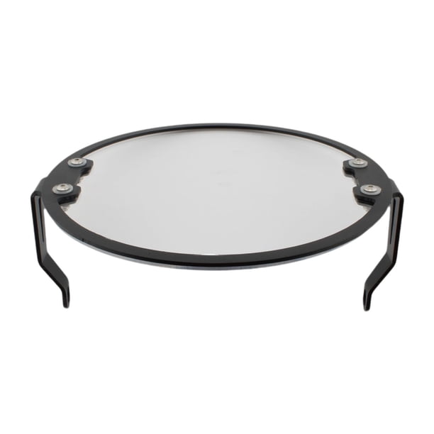 Cubierta de faro delantero de 8 pulgadas de diámetro, acrílico y metal para 401 250 18-22 fácilmente Transparente