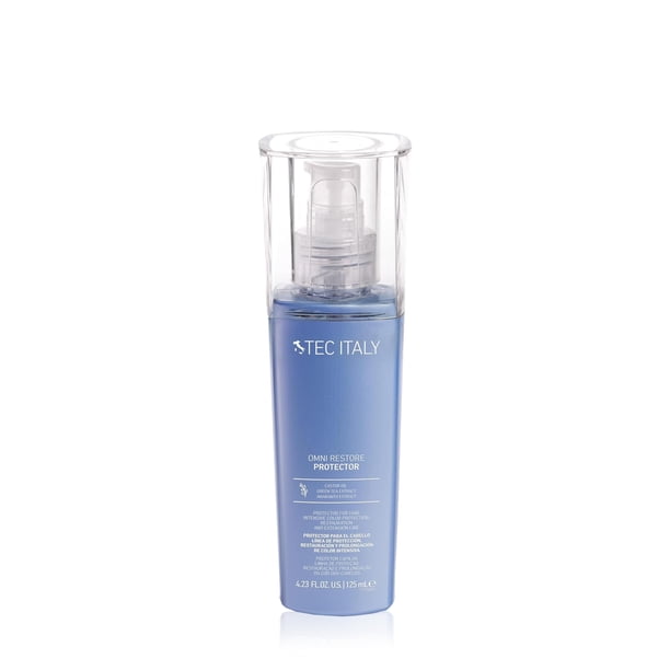 TEC ITALY Omni Restore Protector 125 ml | Tratamiento Restaurador y Acondicionador para el Cabello | Antifrizz, Reduce Estática y Protege del Peinado con Calor | Cuidado Profesional