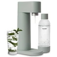 thumbnail image 1 of Mysoda Woody Máquina para hacer agua con gas - Máquina silenciosa para hacer agua carbonatada hecha de compuesto de madera renovable y botella de agua de 1 litro - Sin cilindro de CO2 - Máquina para h, 1 of 5