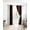 Brown, variant on Brown Black White Blackout Curtains 84 Inches Long for Bedroom, Contemporary Boho Modern Art Thermal Insulated Room Darkening Black Out Window Curtain Panels Grommet Drapes for Living Room